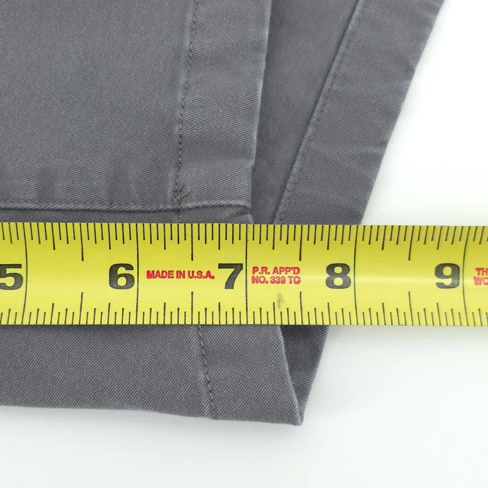 Bonobos Mens Shorts Standard 7 Inch 36 Gray Chino Casual Summer Short